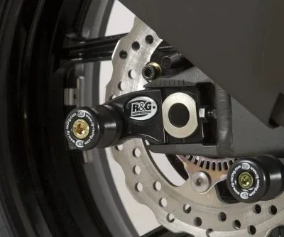 R&G Комплект ролки/адаптори за задна стойка (изнесени) за Kawasaki ZX-6R (2007–2018)