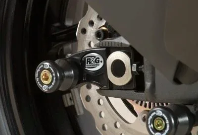 R&G Комплект ролки/адаптори за задна стойка (изнесени) за Kawasaki ZX-6R (2007–2018)
