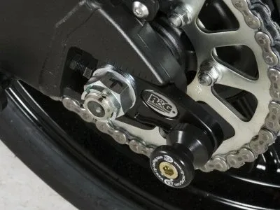R&G Комплект ролки/адаптори за задна стойка (изнесени) за Kawasaki ZX-6R (2007–2018)