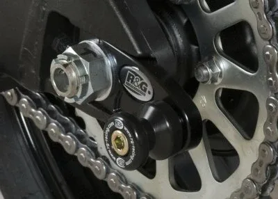 R&G Комплект ролки/адаптори за задна стойка (изнесени) за Kawasaki ZX-6R (2007–2018)