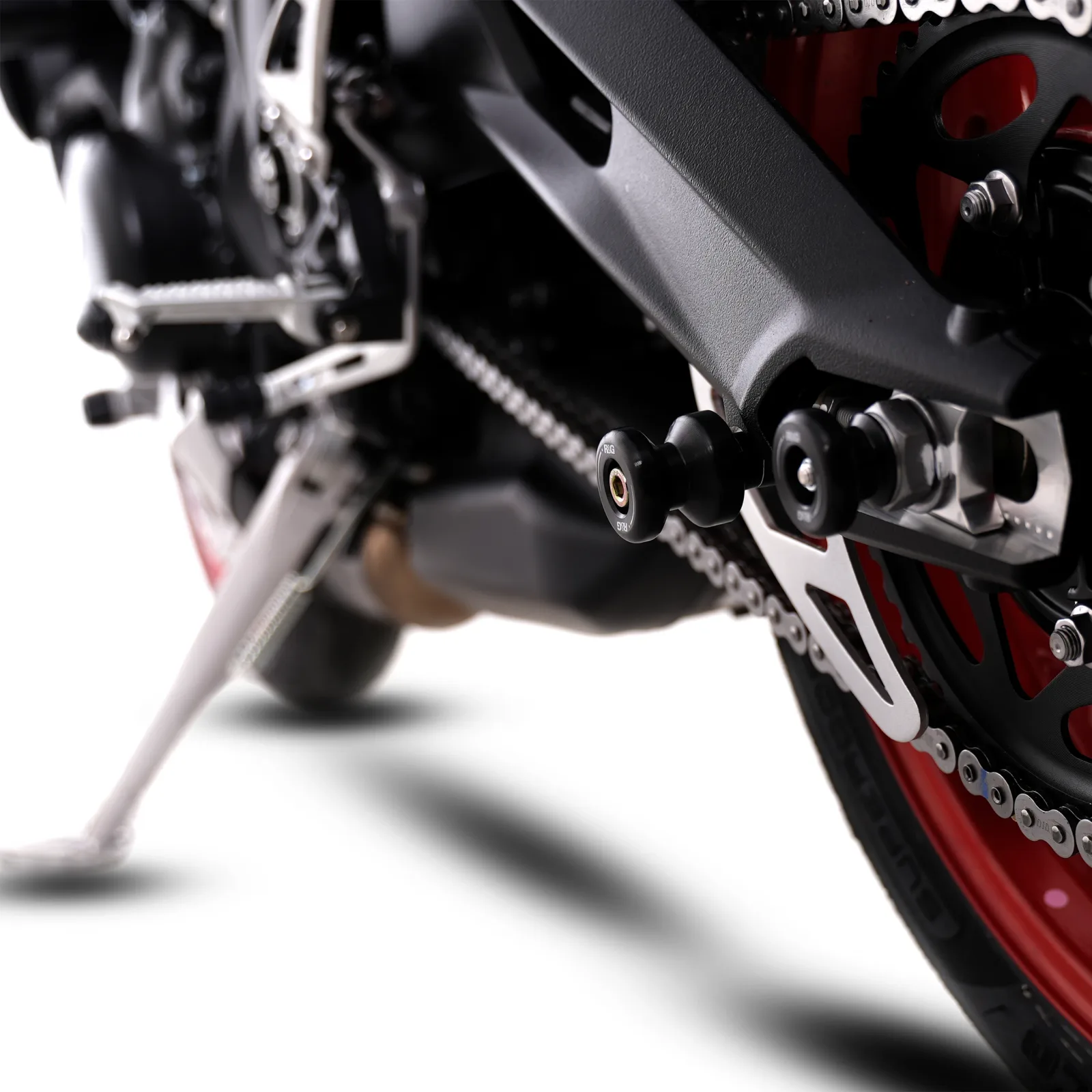 R&G Комплект ролки/адаптори за задна стойка за BMW S 1000 RR (2010+), Triumph Street Triple 675 (2013–2016) и др.