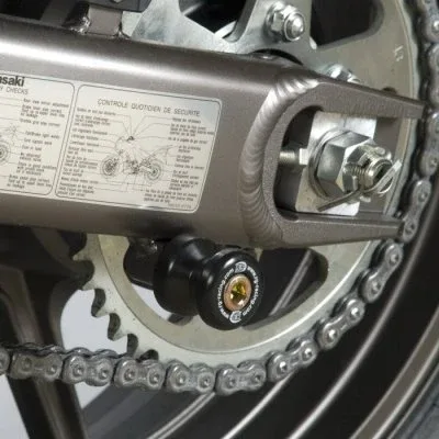 R&G Комплект ролки/адаптори за задна стойка за Kawasaki ER-6N (2007–2016), ER-6F (2007–2016), Versys 650 (2006–2007, 2010–2014) и др.