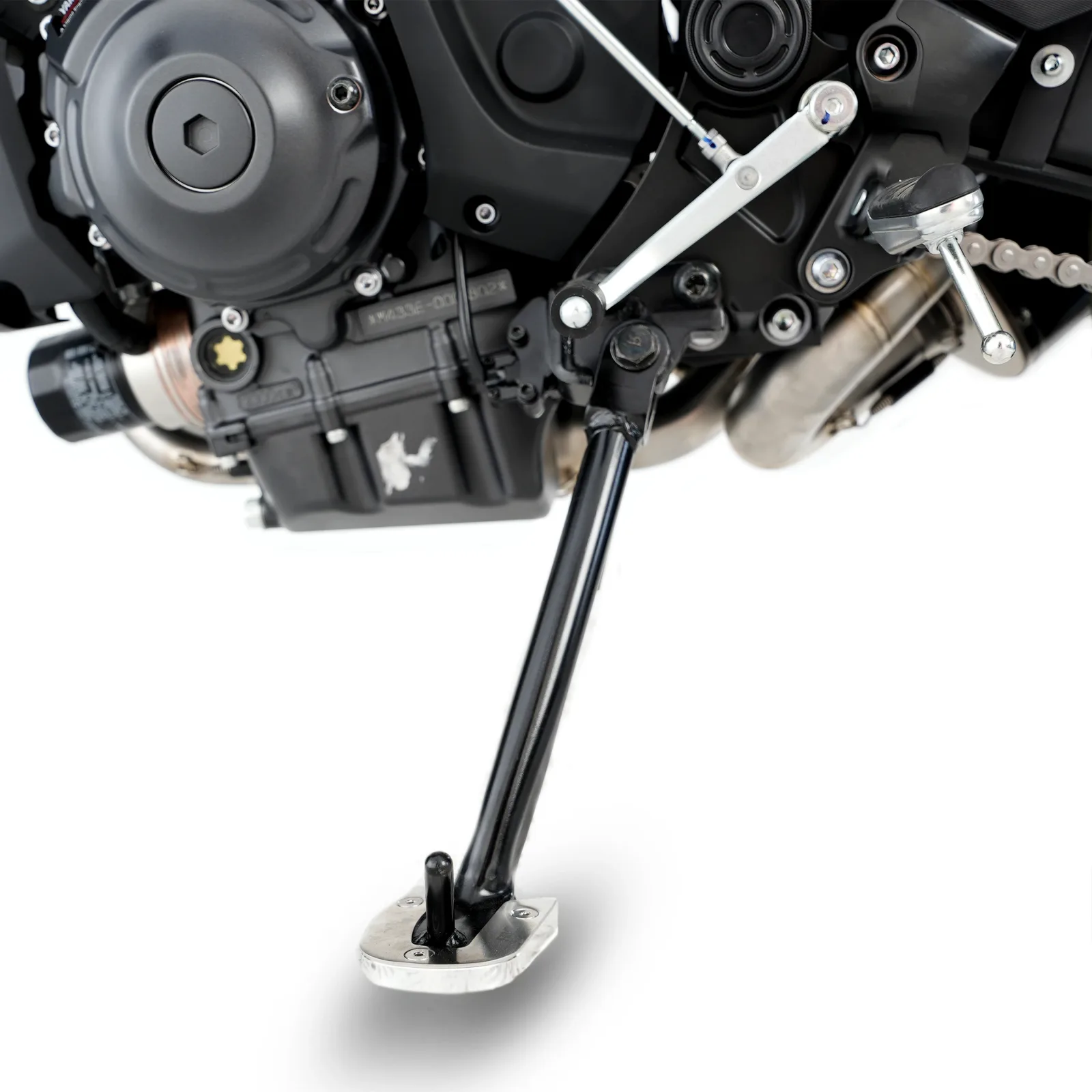 R&G Подложка за странична степенка за Yamaha MT-07 (2014+), XSR 700 (2016+), Tracer 700 (2016–2020), Tracer 7 GT (2021–2024)