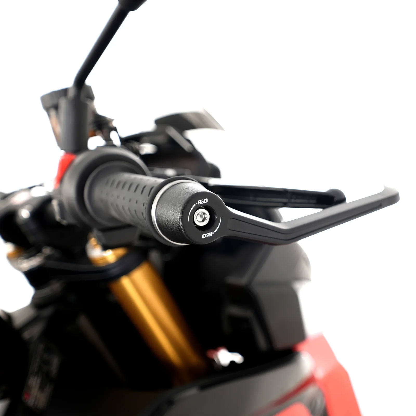 R&G Предпазител за спирачен лост Interlock с ляв балансьор за Aprilia Tuono V4 1100 RR (2025+), Tuono V4 1100 Factory (2025+)