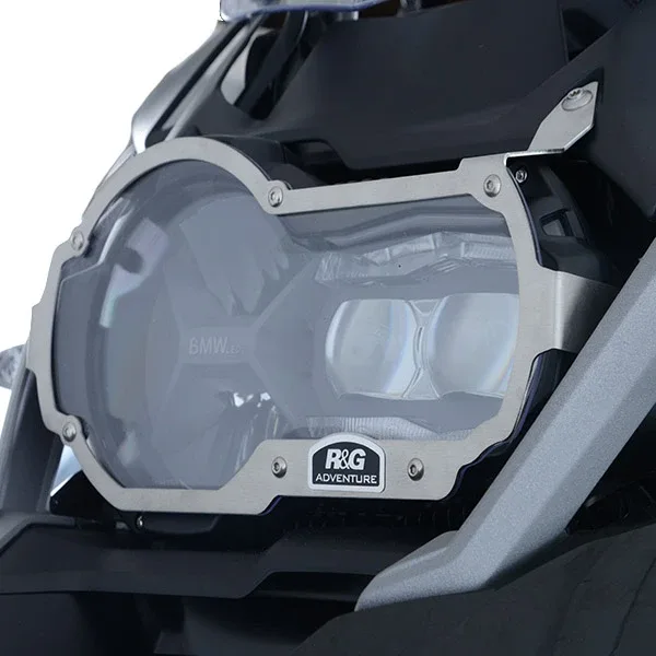 R&G Предпазна решетка за фар за BMW R 1200 GS (2013–2019), R 1200 GS Adventure (2014–2018), R 1250 GS (2018–2023)