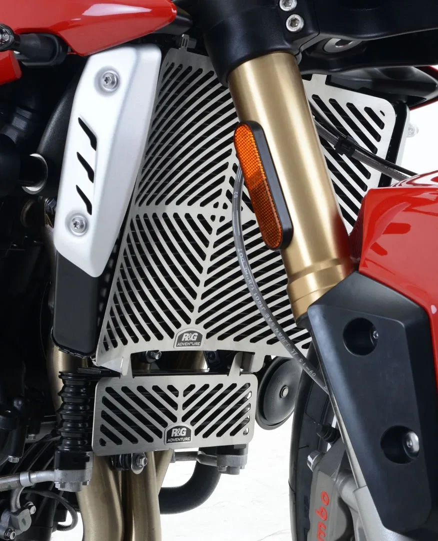 R&G Предпазна решетка за маслен радиатор от неръждаема стомана за Triumph Speed Triple 1050 (2011–2020)