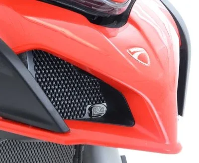 R&G Предпазна решетка за маслен радиатор за Ducati Multistrada 1200 (2015), Multistrada 1200 S (2015–2017) и др.