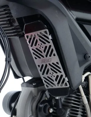 R&G Предпазна решетка за маслен радиатор за Ducati Scrambler Icon (2015+), Scrambler Full Throttle (2016, 2019, 2023+) и др.