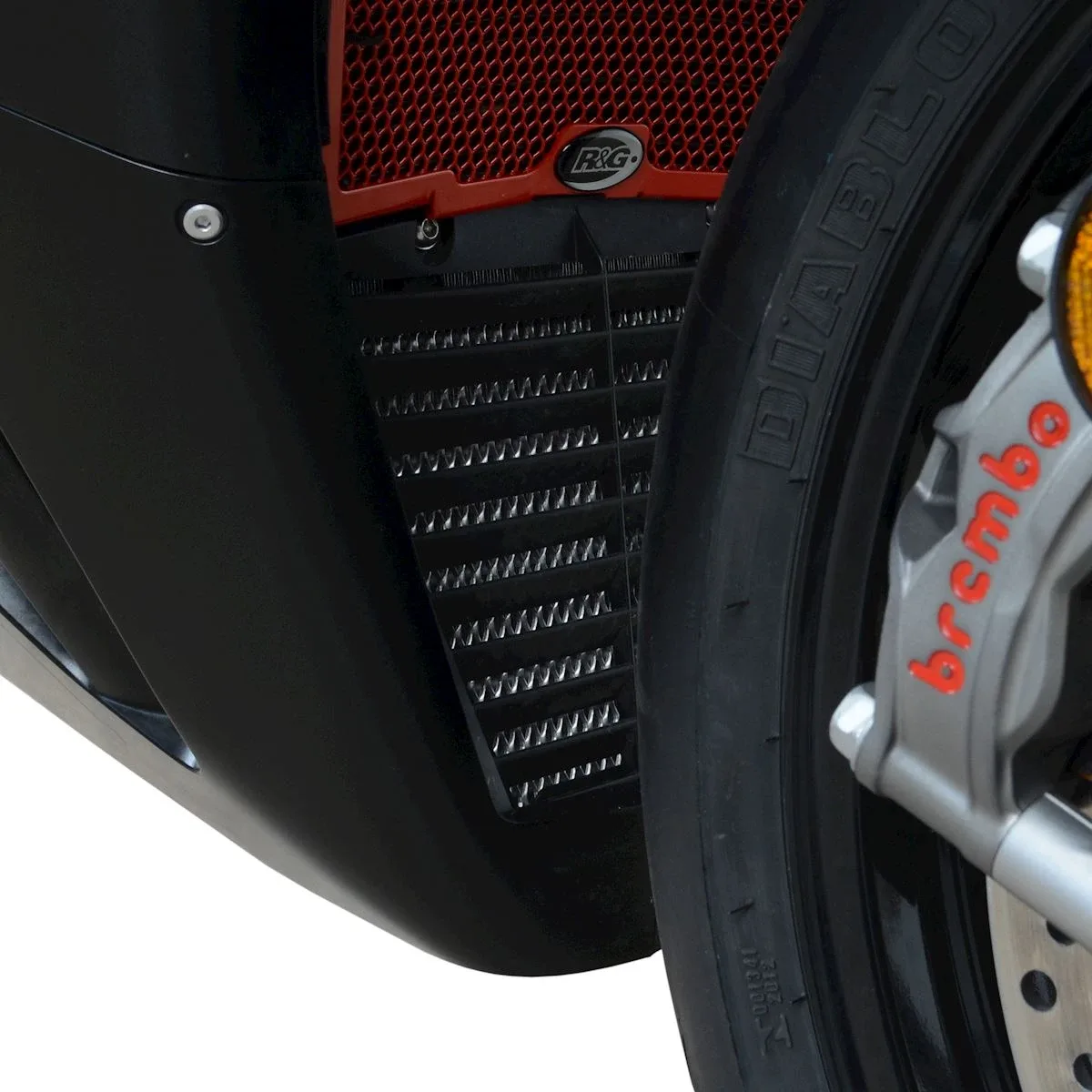 R&G Предпазна решетка за маслен радиатор за Honda CBR 1000RR-R (2020+), CBR 1000RR-R SP (2020+)