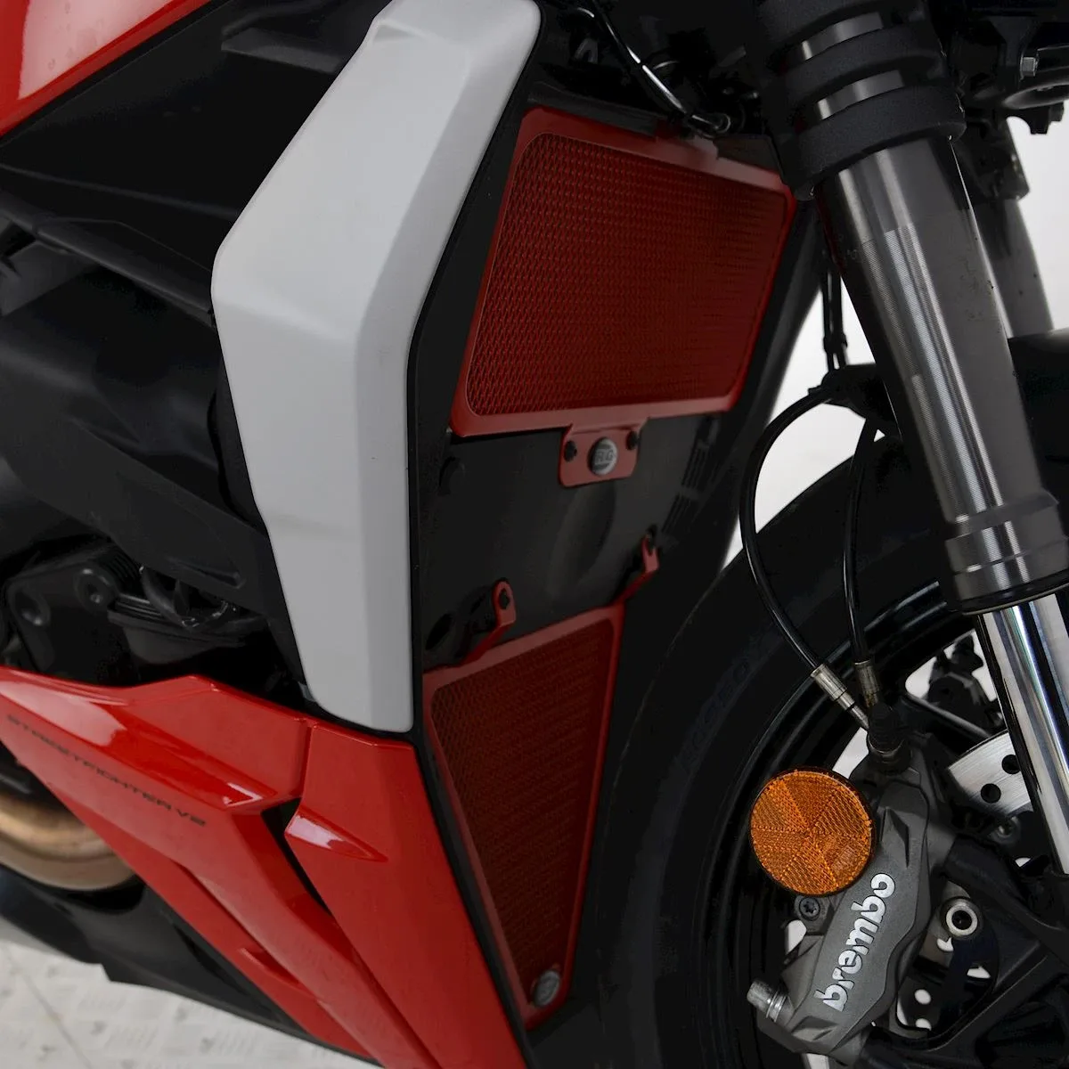 R&G Предпазна решетка за радиатор (2 части) за Ducati Streetfighter V2 (2022–2024)