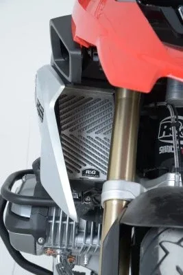 R&G Предпазна решетка за радиатор от неръждаема стомана (чифт) за BMW R 1200 GS (2013–2019), R 1200 GS Adventure (2013–2018), R 1250 GS (2018–2023) и др.