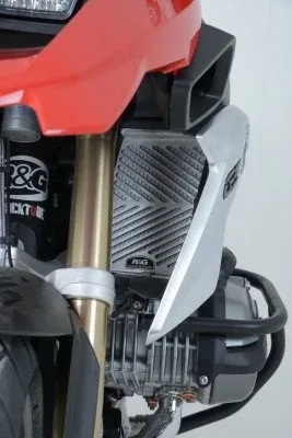 R&G Предпазна решетка за радиатор от неръждаема стомана (чифт) за BMW R 1200 GS (2013–2019), R 1200 GS Adventure (2013–2018), R 1250 GS (2018–2023) и др.