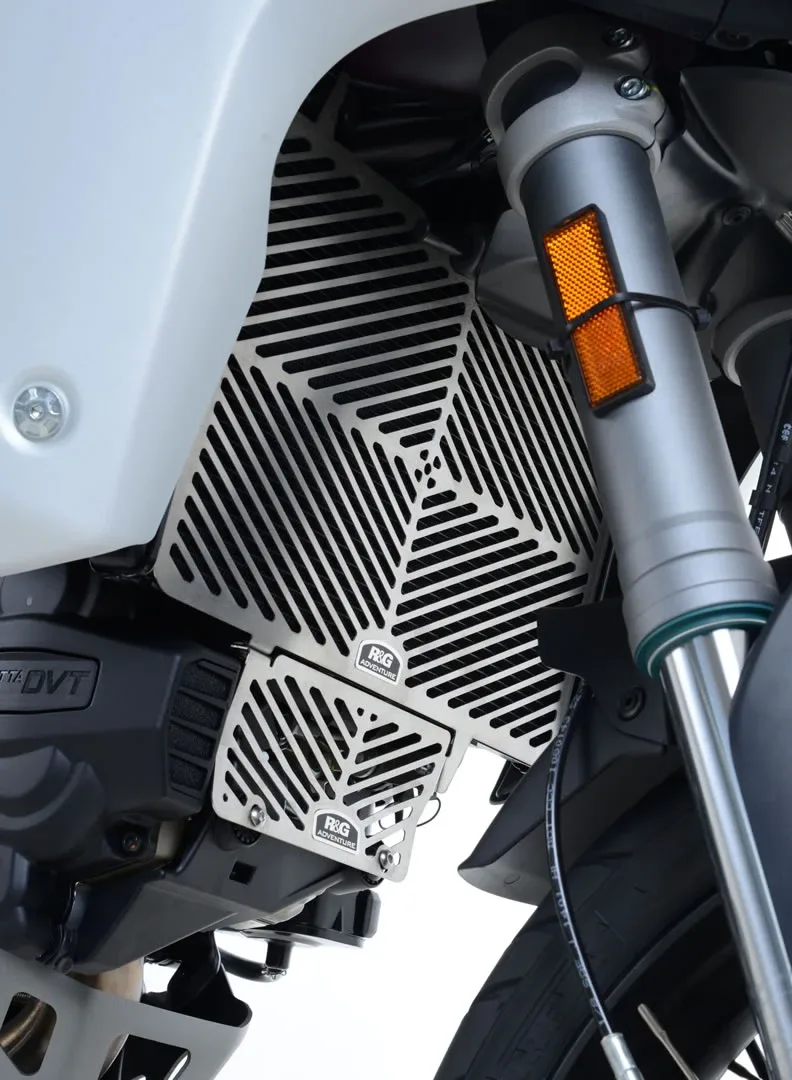 R&G Предпазна решетка за радиатор от неръждаема стомана за Ducati Multistrada 1200 (2015), Multistrada 1200 S (2015–2017) и др.