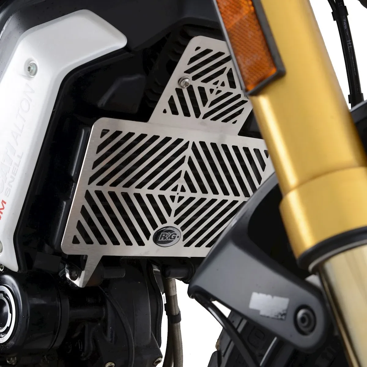 R&G Предпазна решетка за радиатор от неръждаема стомана за Ducati Scrambler 1100 (2018–2025)