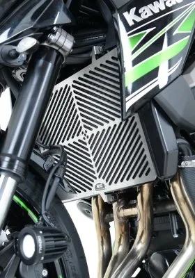 R&G Предпазна решетка за радиатор от неръждаема стомана за Kawasaki Z750 (2007–2013), Z750S (2007–2013), Z1000 (2010–2018), Z1000SX (2011–2019) и др.