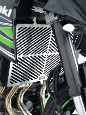 R&G Предпазна решетка за радиатор от неръждаема стомана за Kawasaki Z750 (2007–2013), Z750S (2007–2013), Z1000 (2010–2018), Z1000SX (2011–2019) и др.