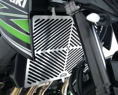 R&G Предпазна решетка за радиатор от неръждаема стомана за Kawasaki Z750 (2007–2013), Z750S (2007–2013), Z1000 (2010–2018), Z1000SX (2011–2019) и др.