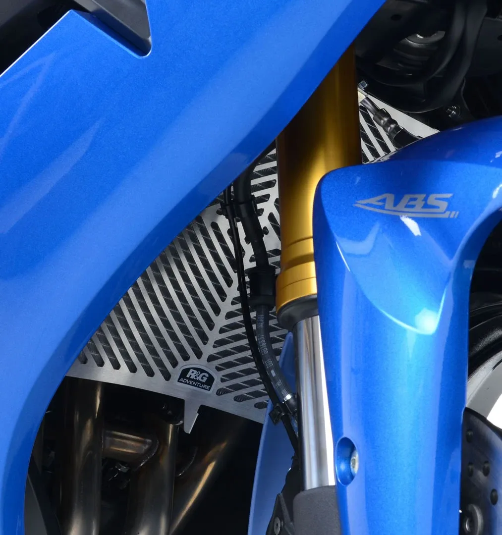 R&G Предпазна решетка за радиатор от неръждаема стомана за Suzuki GSX-S 1000 (2015+), GSX-S 1000F (2015–2020), GSX-S 1000 Katana (2019+) и др.