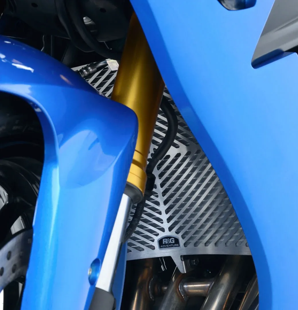 R&G Предпазна решетка за радиатор от неръждаема стомана за Suzuki GSX-S 1000 (2015+), GSX-S 1000F (2015–2020), GSX-S 1000 Katana (2019+) и др.
