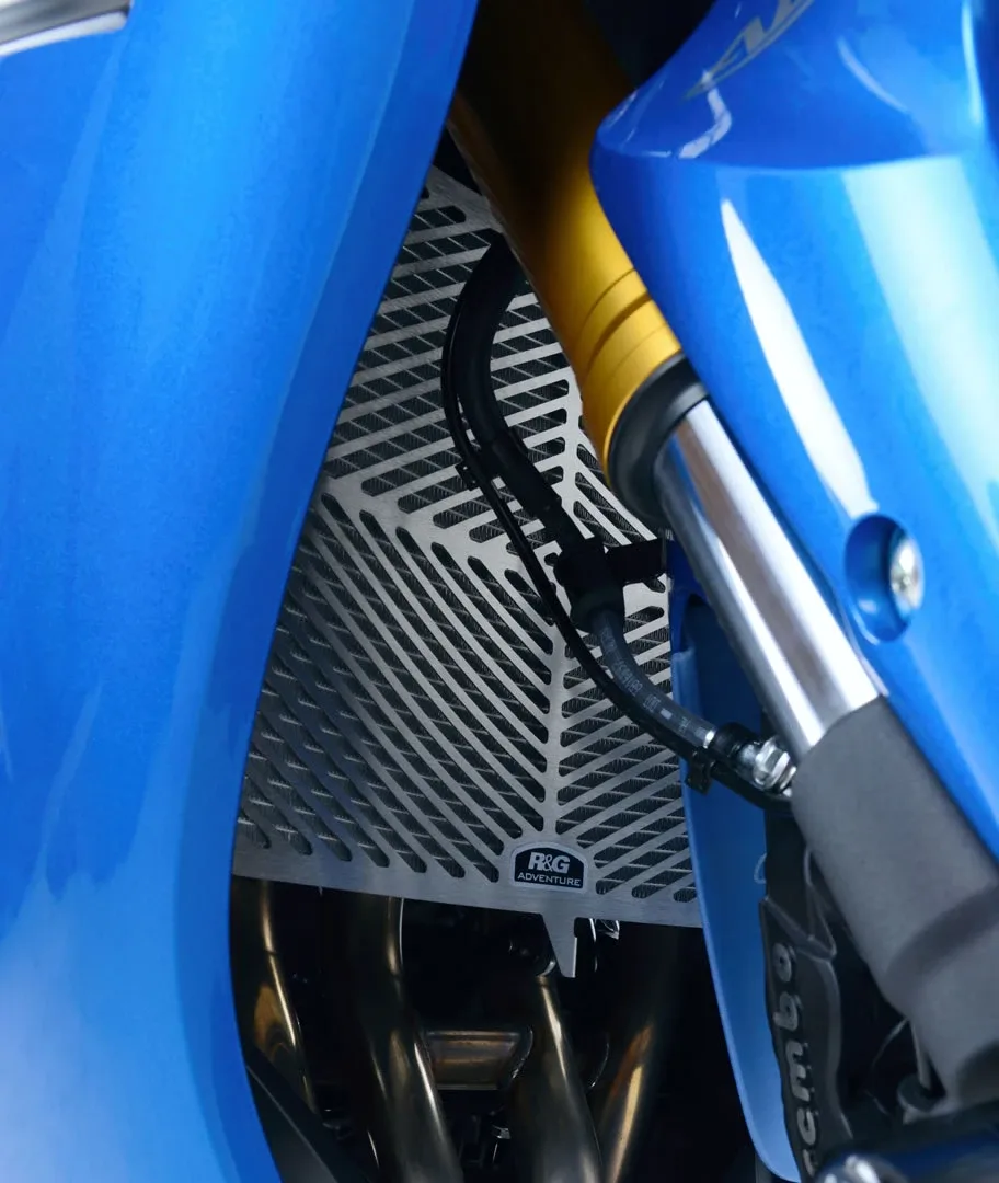 R&G Предпазна решетка за радиатор от неръждаема стомана за Suzuki GSX-S 1000 (2015+), GSX-S 1000F (2015–2020), GSX-S 1000 Katana (2019+) и др.