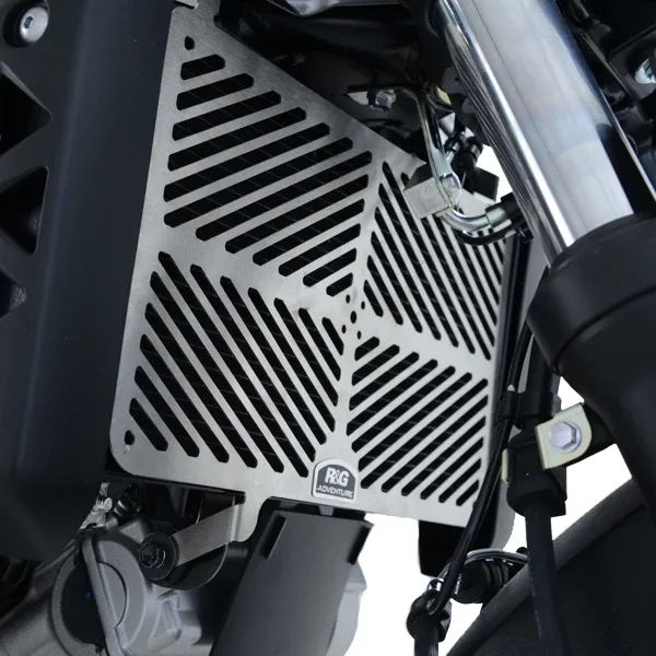 R&G Предпазна решетка за радиатор от неръждаема стомана за Suzuki SV 650 (2016–2018), SV 650X (2018–2023)