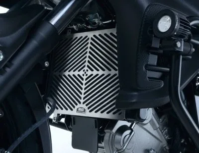 R&G Предпазна решетка за радиатор от неръждаема стомана за Suzuki V-Strom 650 (2013+)
