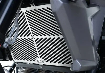 R&G Предпазна решетка за радиатор от неръждаема стомана за Triumph Tiger 800 XC (2015–2018), Tiger 800 XRx (2015–2017)