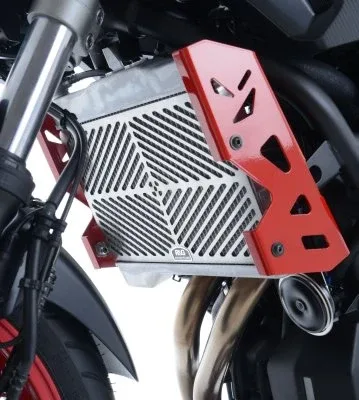 R&G Предпазна решетка за радиатор от неръждаема стомана за Yamaha MT-07 (2014–2020), XSR 700 (2016+), Tracer 700 (2016–2020), Fantic Caballero 700 (2023+)