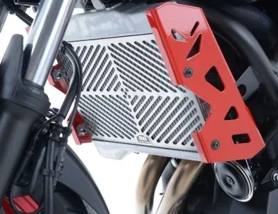 R&G Предпазна решетка за радиатор от неръждаема стомана за Yamaha MT-07 (2014–2020), XSR 700 (2016+), Tracer 700 (2016–2020), Fantic Caballero 700 (2023+)