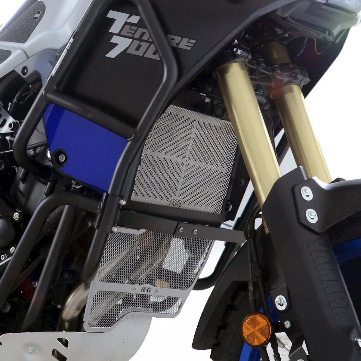 R&G Предпазна решетка за радиатор от неръждаема стомана за Yamaha Tenere 700 (2019+), Tenere 700 World Raid (2022+)