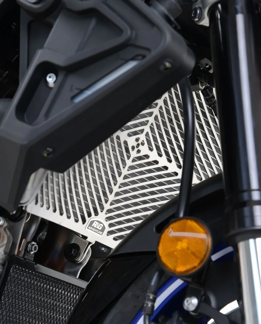 R&G Предпазна решетка за радиатор от неръждаема стомана за Yamaha YZF-R1 (2015+), YZF-R1M (2015–2019), MT-10 (2016+), MT-10 SP (2016+)