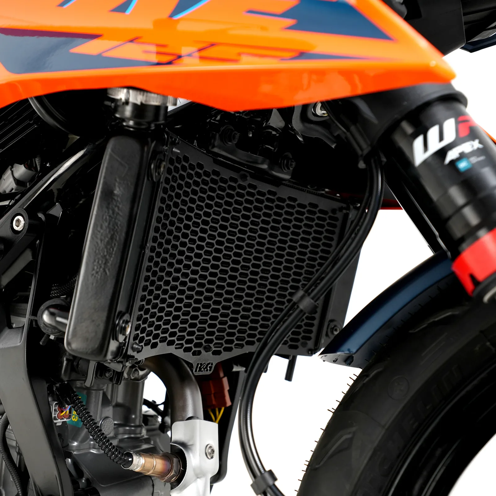 R&G Предпазна решетка за радиатор PRO за KTM RC 390 (2022+), RC 200 (2022), RC 125 (2022+), Husqvarna Vitpilen 401 (2024+) и др.