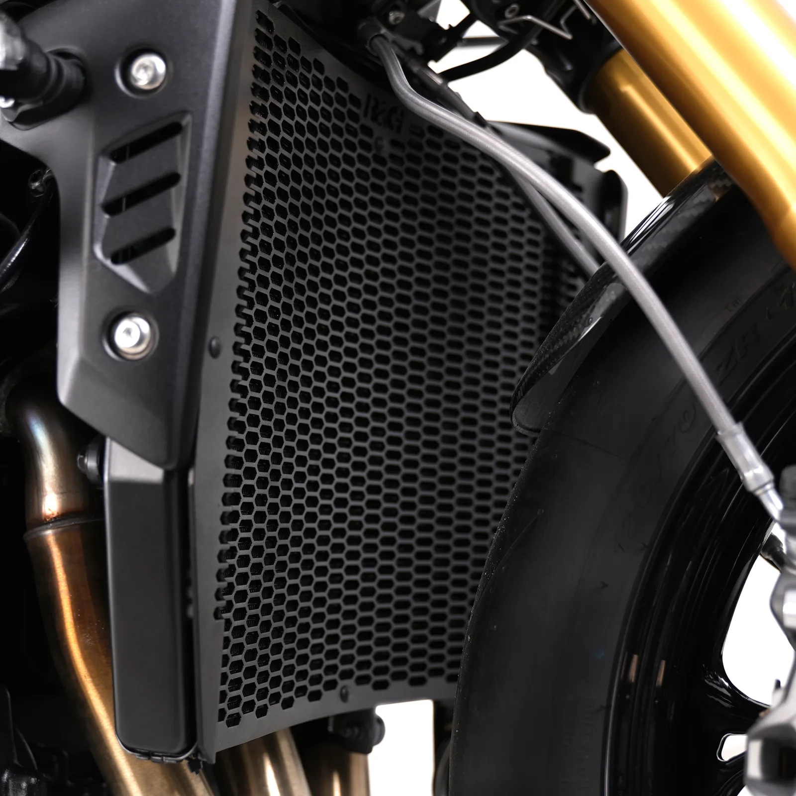 R&G Предпазна решетка за радиатор PRO за Triumph Speed Triple 1200 RS (2021+), Speed Triple 1200 RR (2022+) и др.
