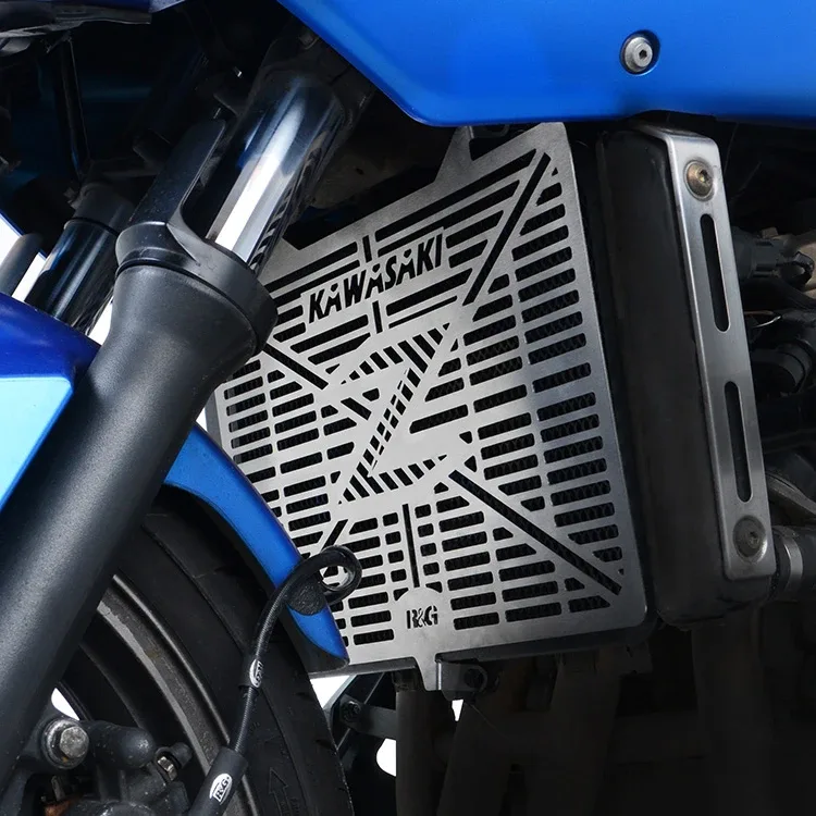 R&G Предпазна решетка за радиатор с лого за Kawasaki Z750 (2007–2013), Z1000 (2010–2018), Z750R (2011–2013), Z800 (2013–2016) и др.