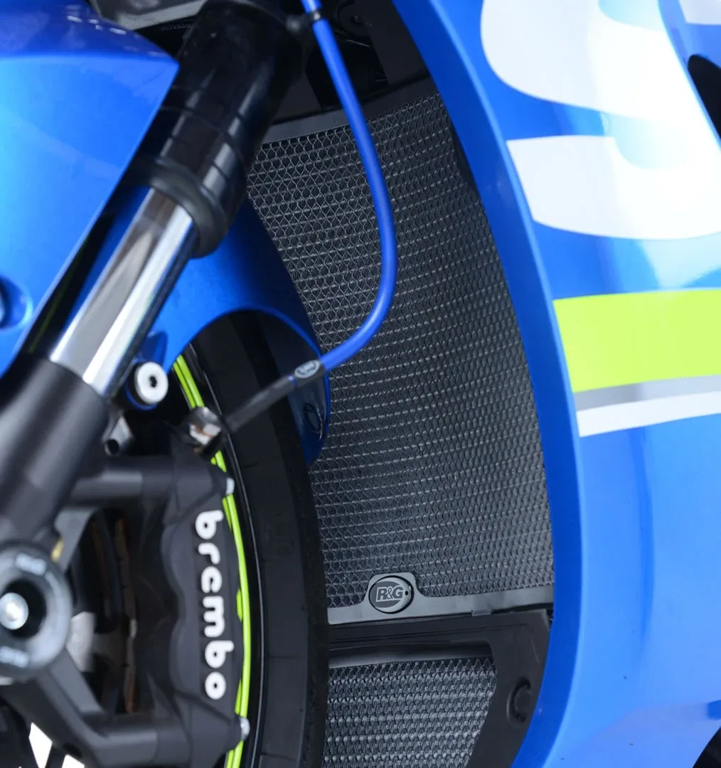 R&G Предпазна решетка за радиатор за Suzuki GSX-R 1000 (2017–2024), GSX-R 1000R (2017+) (RAD0216B)