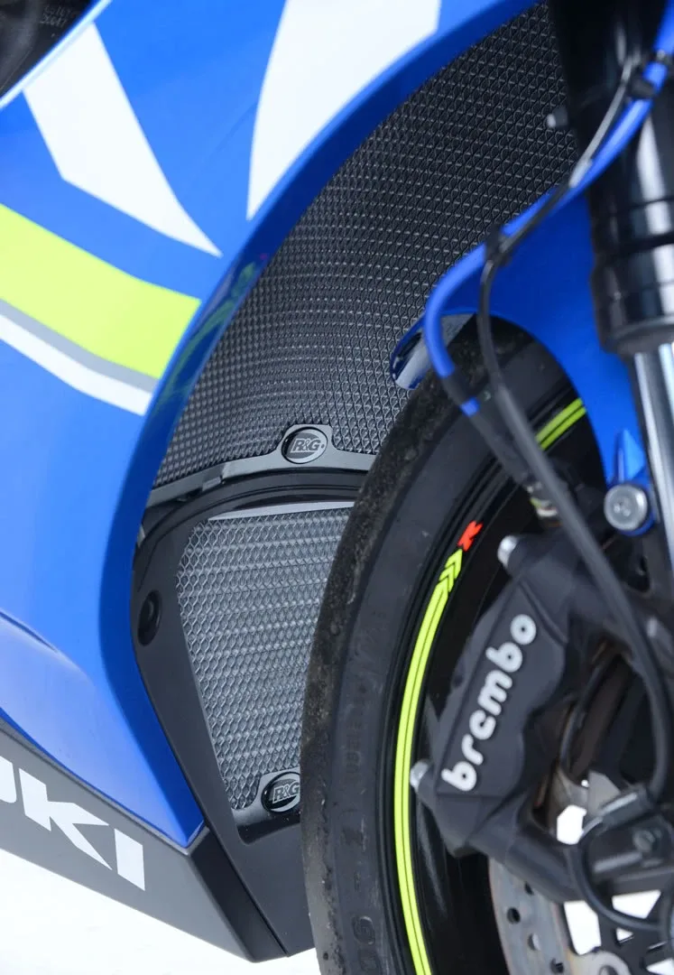 R&G Предпазна решетка за радиатор за Suzuki GSX-R 1000 (2017–2024), GSX-R 1000R (2017+) (RAD0216B)