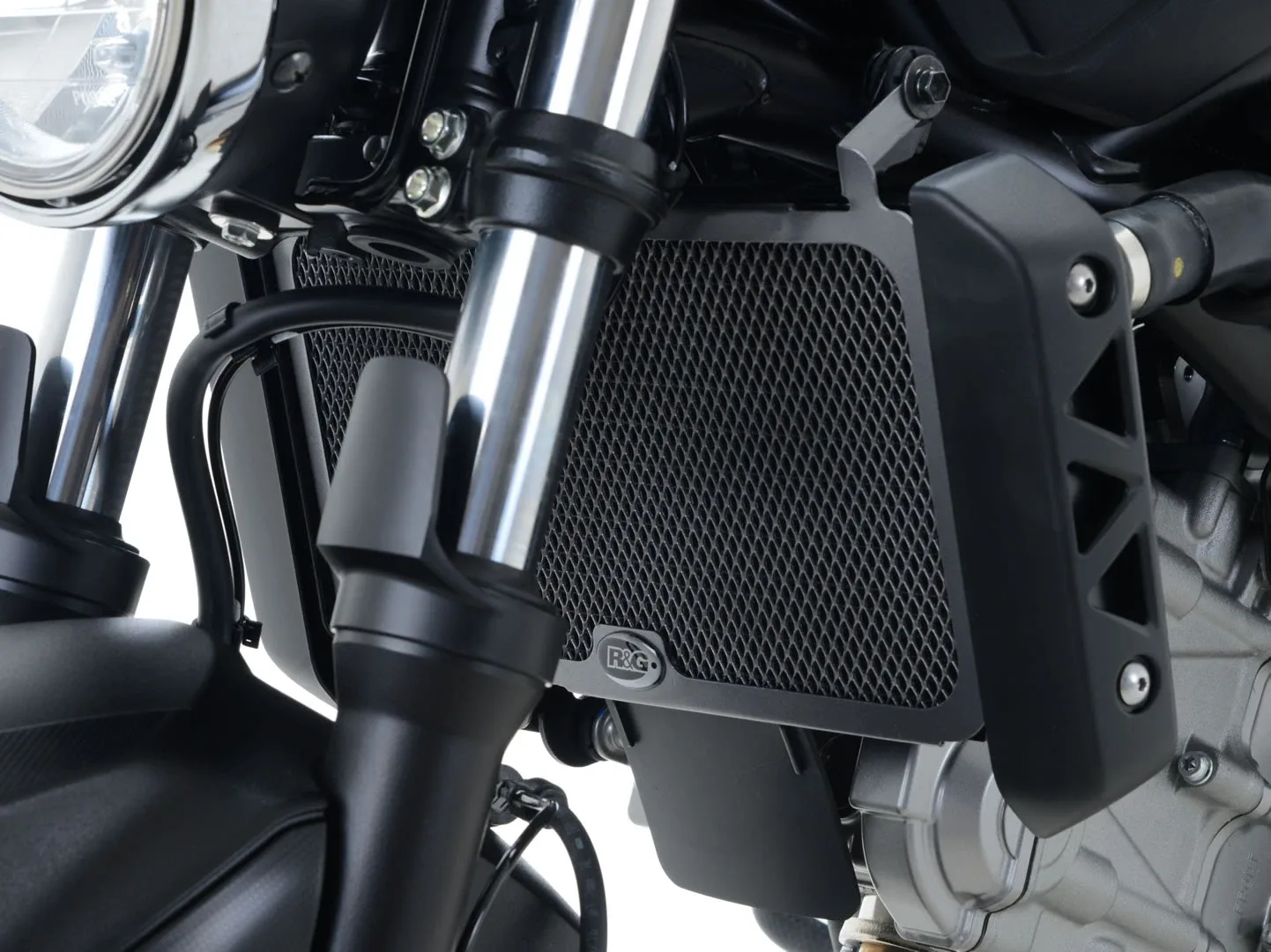 R&G Предпазна решетка за радиатор за Suzuki SV 650 (2016–2018), SV 650X (2018–2023)