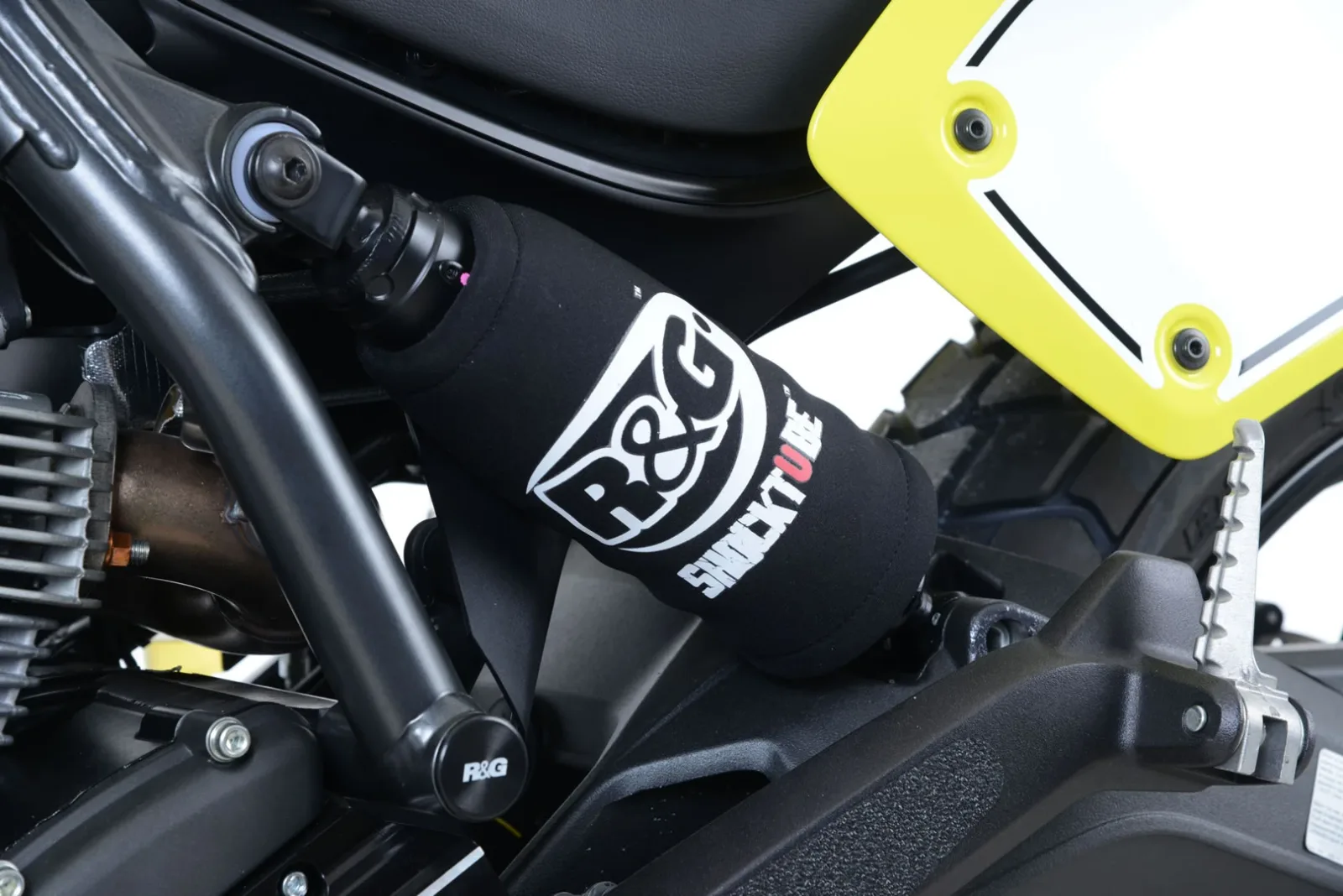R&G Протектор за амортисьор Shocktube за Honda CBR 125R (2011–2017), CBR 954RR (2002–2003), MSX 125 Grom (2013+) и др.