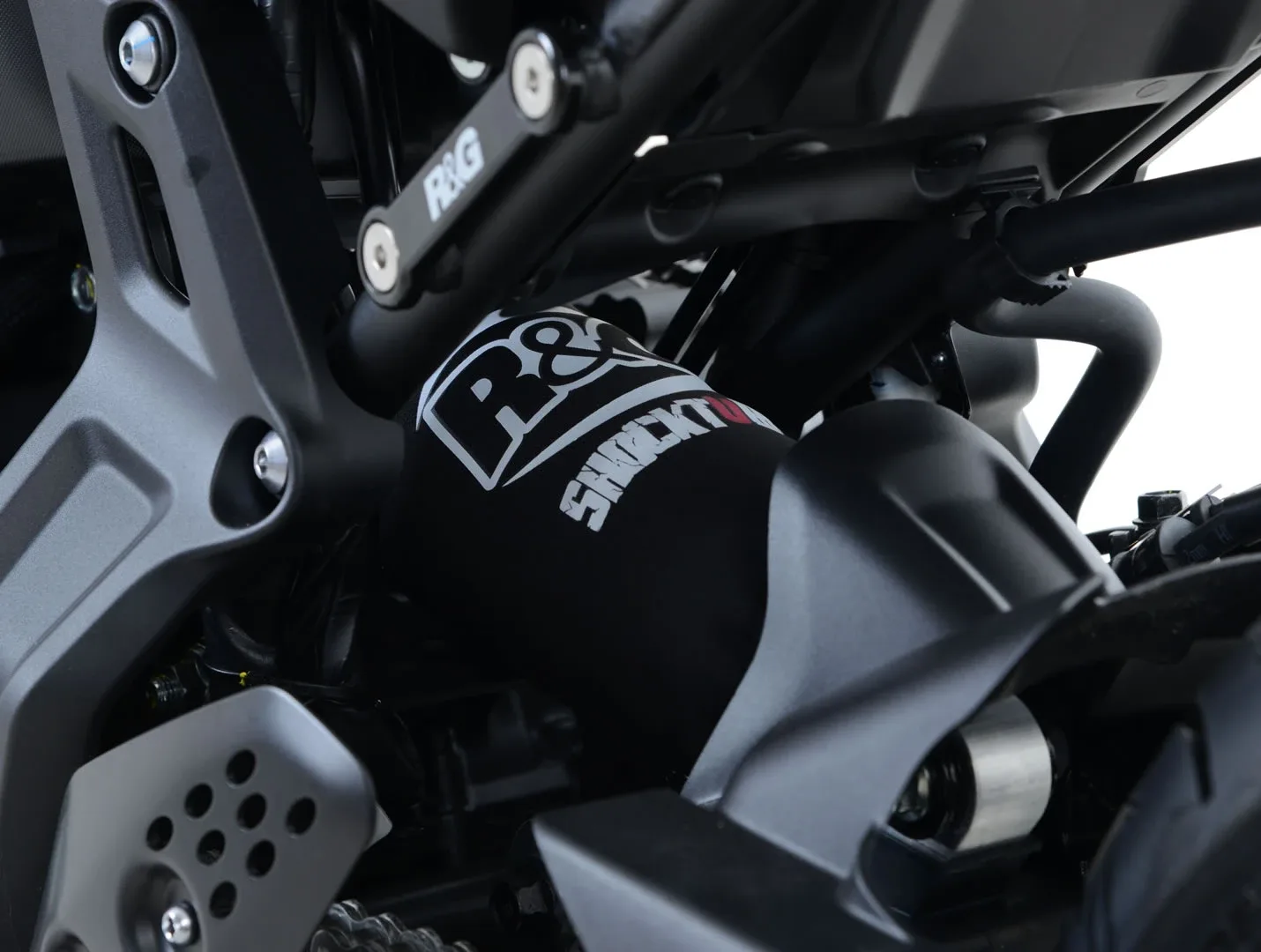 R&G Протектор за амортисьор Shocktube за Kawasaki ZX-10R (2004–2005, 2011–2024), Ducati 1098 R (2007–2008) и др.
