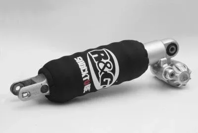 R&G Протектор за амортисьор Shocktube за Suzuki GSX-R 600 (2004–2005), Triumph Trident 660 (2021–2025), Tiger Sport 660 (2022–2024)