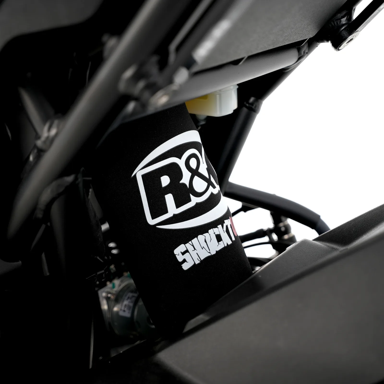 R&G Протектор за амортисьор Shocktube за Suzuki V-Strom 650 (2004+), BMW S 1000 RR (2010–2014), Honda CBR 500R (2013–2023, 2026+) и др.