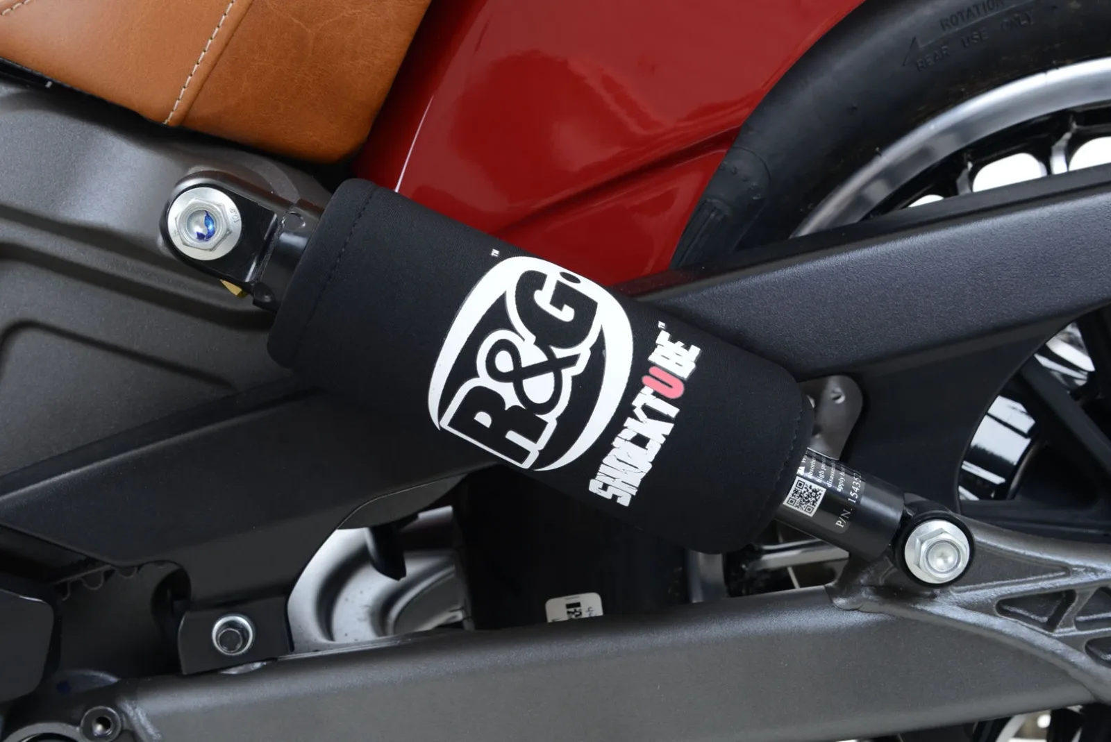 R&G Протектор за амортисьор Shocktube за Yamaha YZF-R6 (2006–2020), Honda CB 600F Hornet (2001), Yamaha YZF-R125 (2008+) и др.
