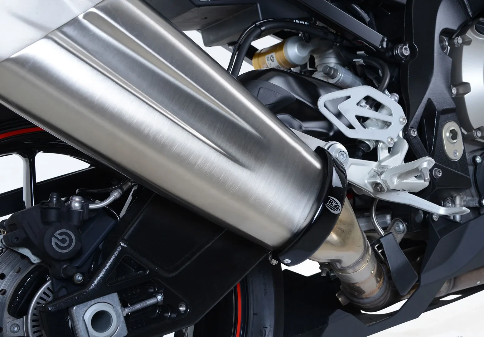 R&G Протектор за ауспух за BMW S 1000 RR (2015–2018), Honda GB 350S (2025+)