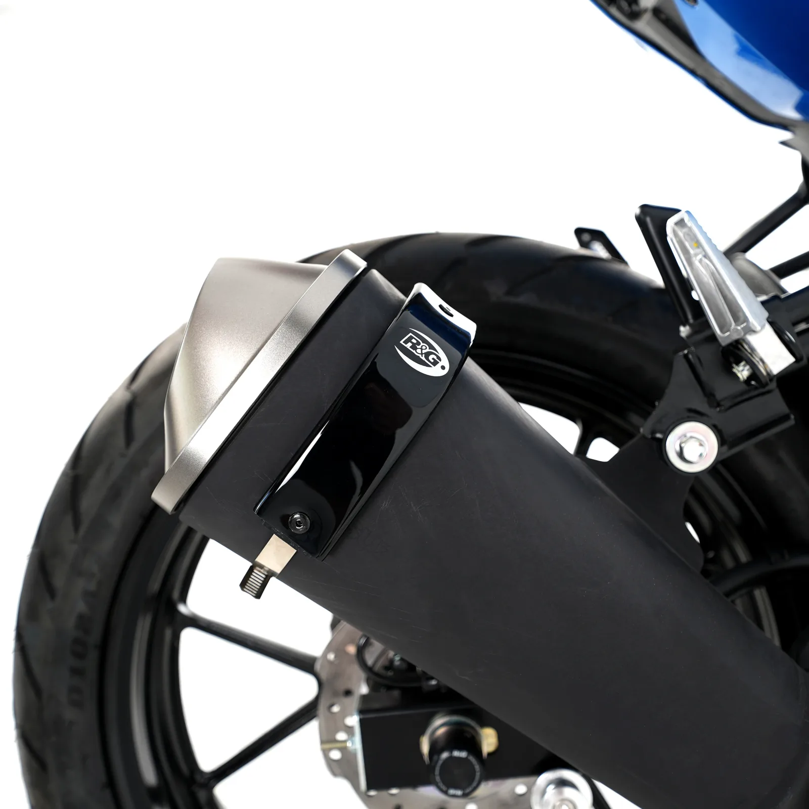 R&G Протектор за ауспух за Yamaha YZF-R1 (2015+), YZF-R1M (2015+), Kawasaki ZX-10R (2016–2020), Yamaha MT-10 (2016+) и др.