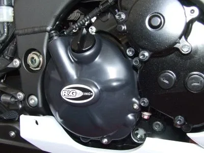 R&G Протектор за двигател (дясна страна) за Kawasaki ZX-10R (2008–2010) (ECC0041BK)