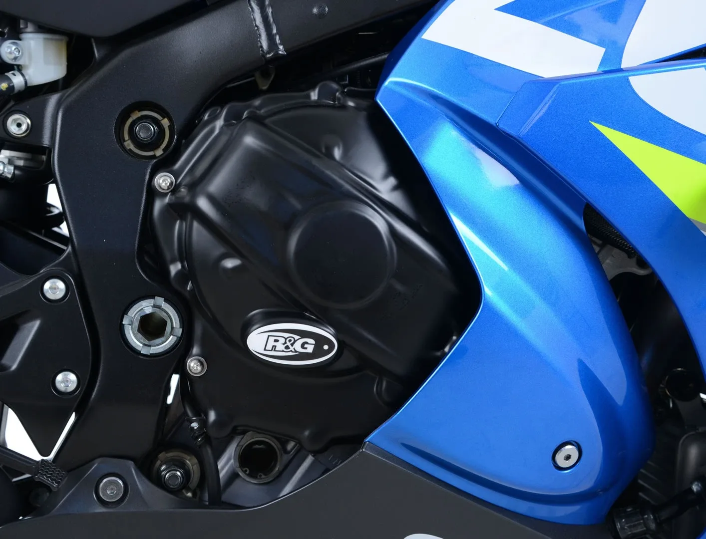 R&G Протектор за двигател (капак на съединителя) (капак на стартера) за Suzuki GSX-R 1000 (2017–2024), GSX-R 1000R (2017–2024)