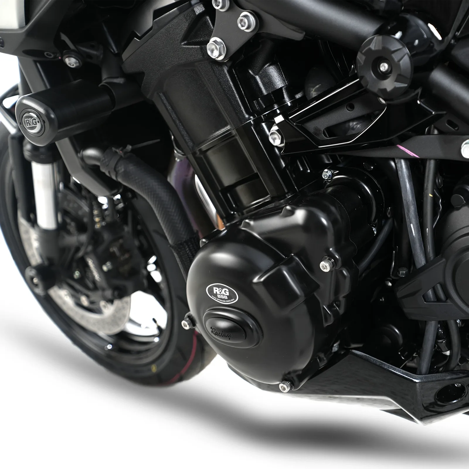 R&G Протектор за двигател (лява страна) (капак на генератора) за Kawasaki Z900 (2017+)