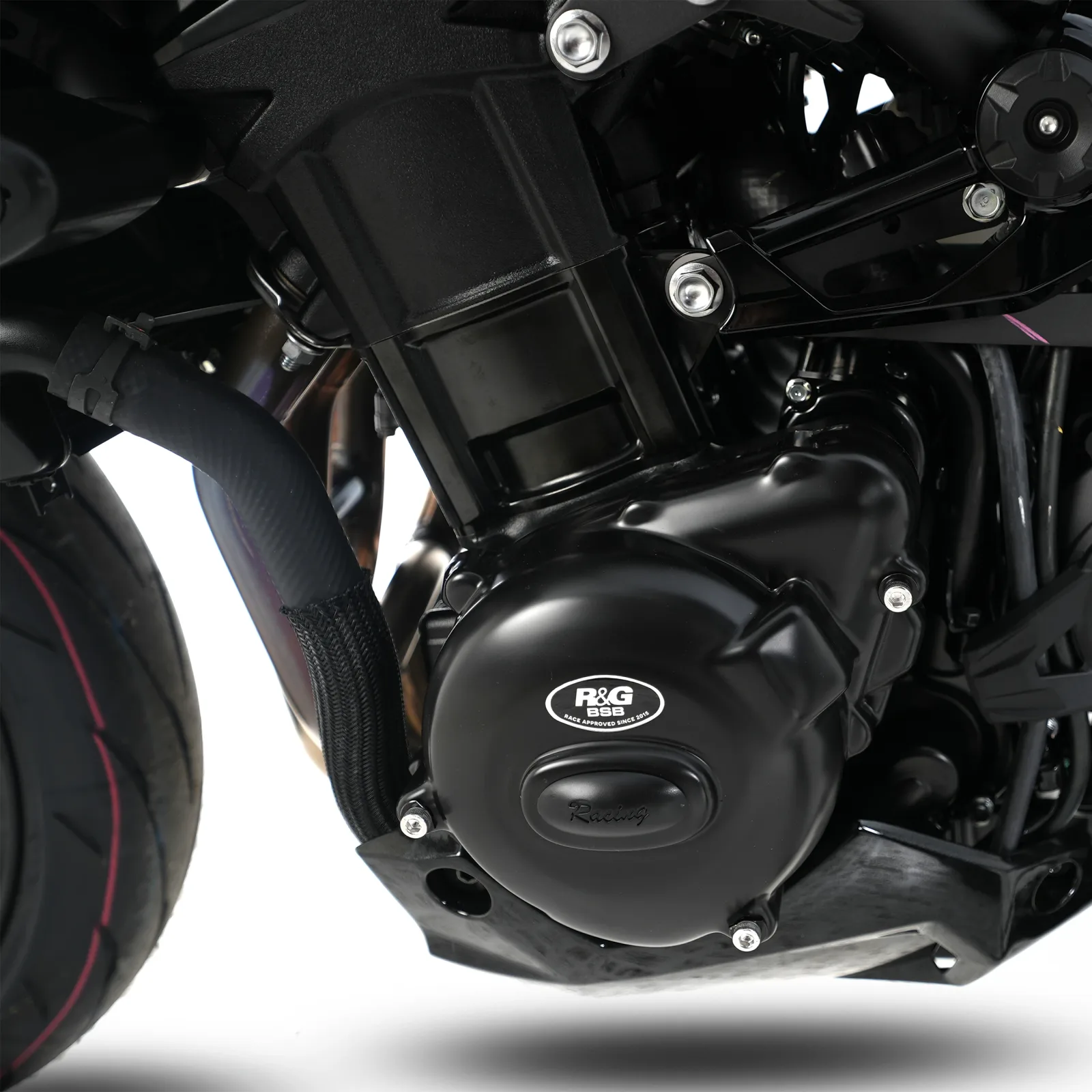 R&G Протектор за двигател (лява страна) (капак на генератора) за Kawasaki Z900 (2017+)