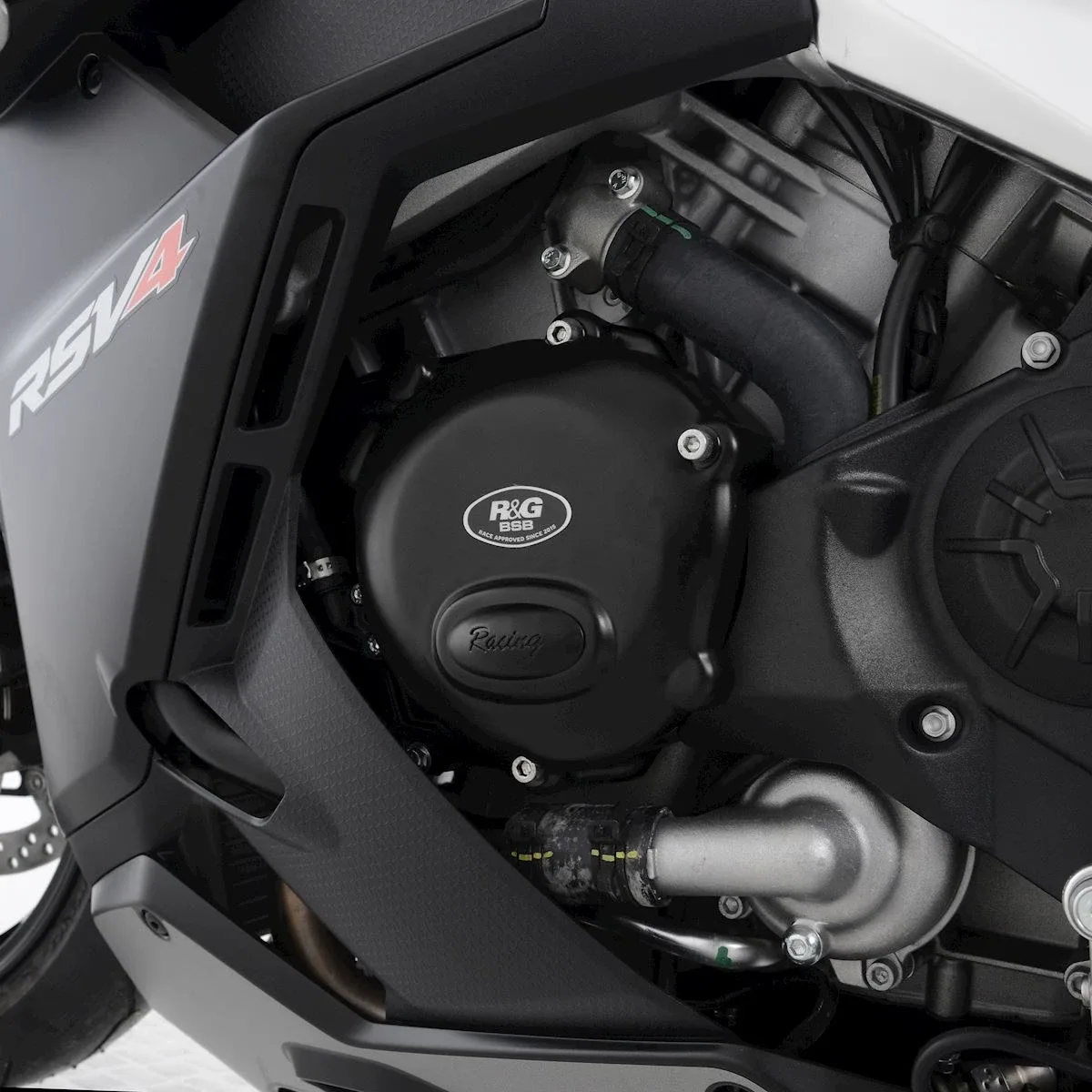 R&G Протектор за двигател (лява страна) за Aprilia Tuono V4 1100 RR (2021–2023), RSV4 1100 Factory (2021–2024) и др.
