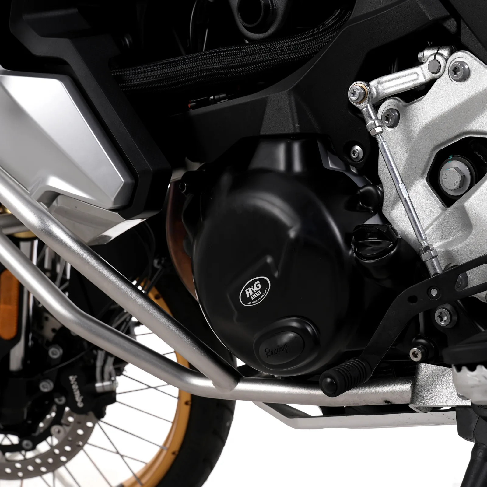 R&G Протектор за двигател (лява страна) за BMW F 900 R (2020+), F 900 XR (2020–2025), F 900 GS (2024+), F 800 GS (2024+) и др.